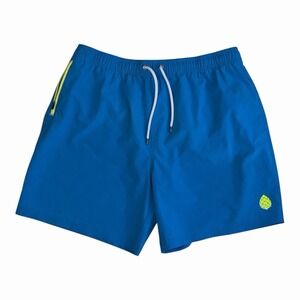 STIO Blue Swim Trunks XL 7" Inseam Mesh Lined Quick Dry Beach Shorts
